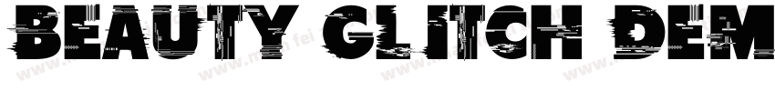 Beauty Glitch Demo字体转换